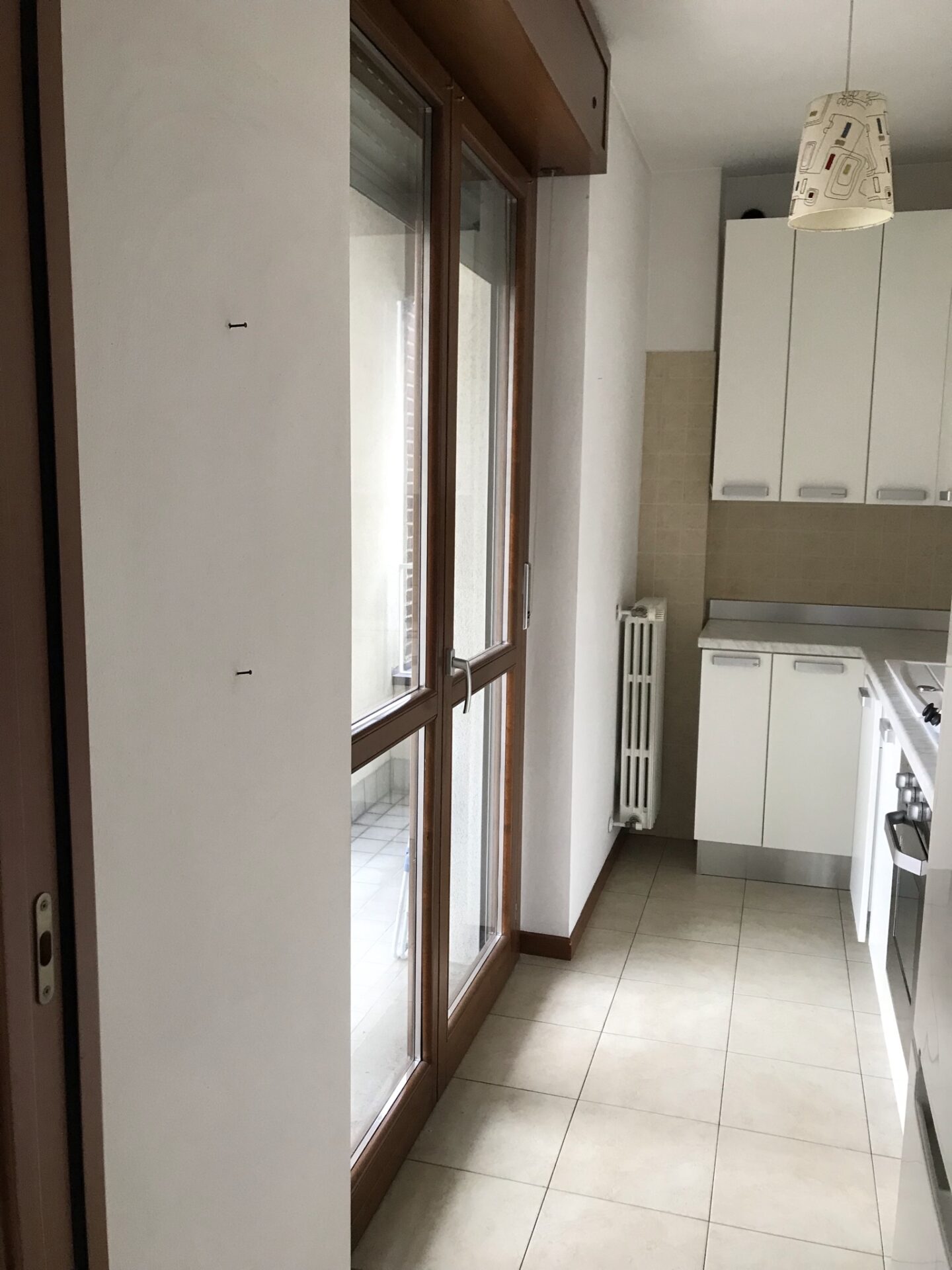 La vecchia cucina prima dei lavori